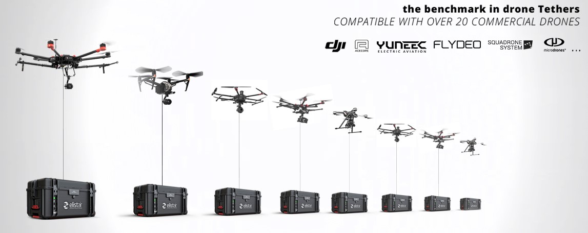 The benchmark in drone tethers.